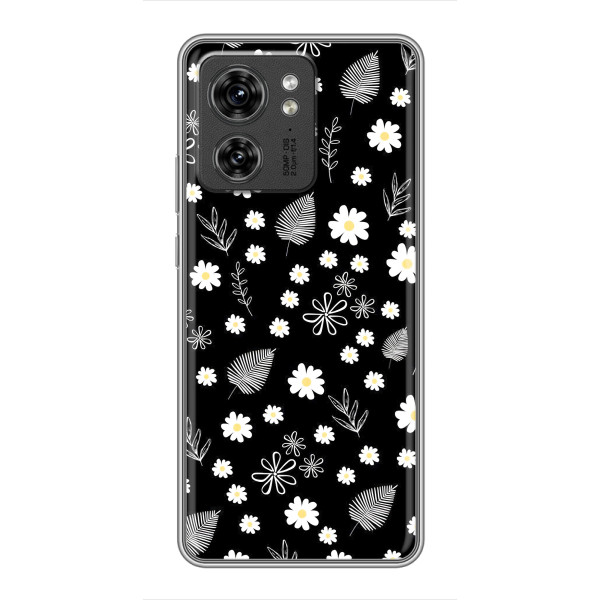 Чохли з тематикою "КВІТИ" на OPPO Reno 13 5G – цвітіння на чорному