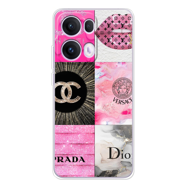 Чехол (Dior, Prada, YSL, Chanel) для OPPO Reno 13 Pro 5G – Модница