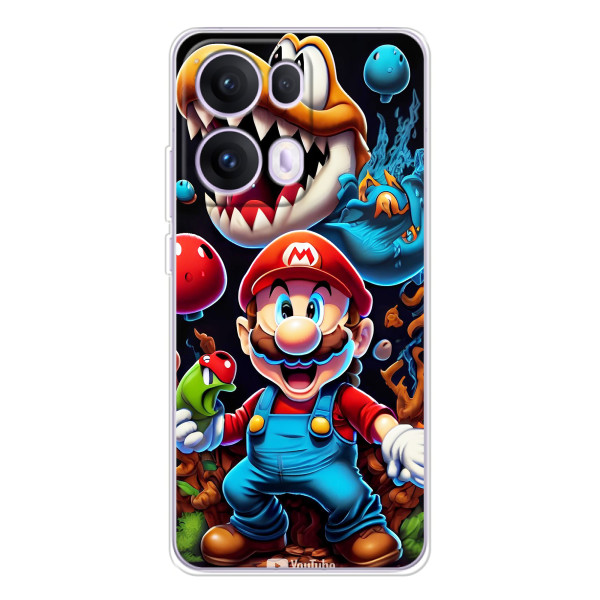 Чехол КИБЕРСПОРТ для OPPO Reno 13 Pro 5G – Марио
