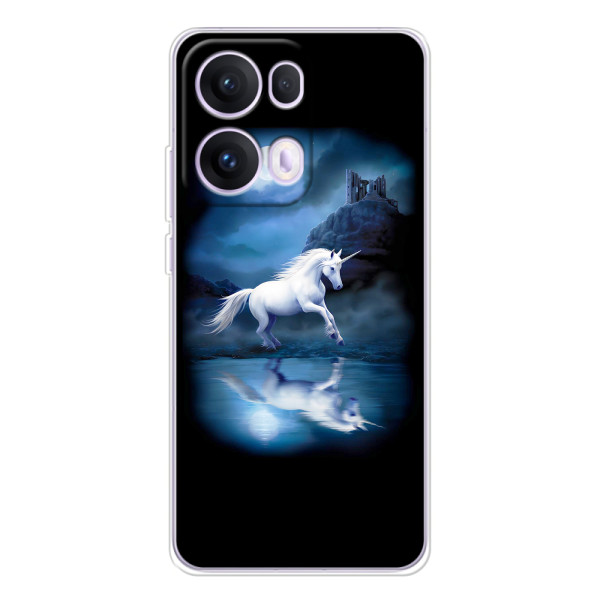 Чехол Unicorn на OPPO Reno 13 Pro 5G – Единорог