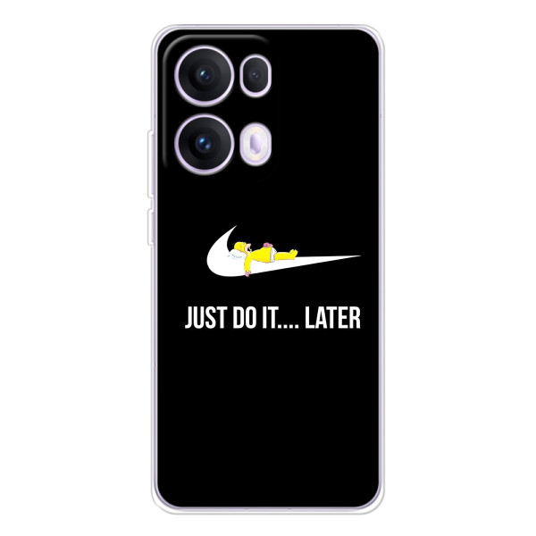 Чехол с логотипом Найк на OPPO Reno 13 Pro 5G – Nike just do it