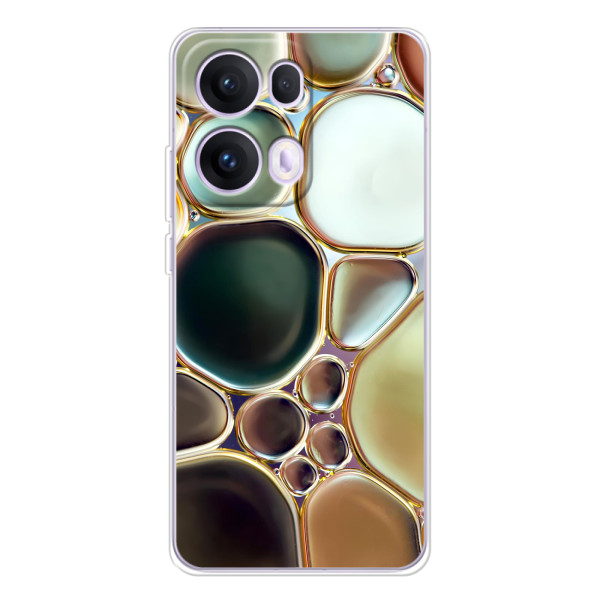 Мраморный чехол на OPPO Reno 13 Pro 5G (VPrint)