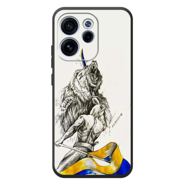 Чохли (Доброго вечора, ми за України) для ОРО Reno 15 Ф (AlphaPrint) – Перемога