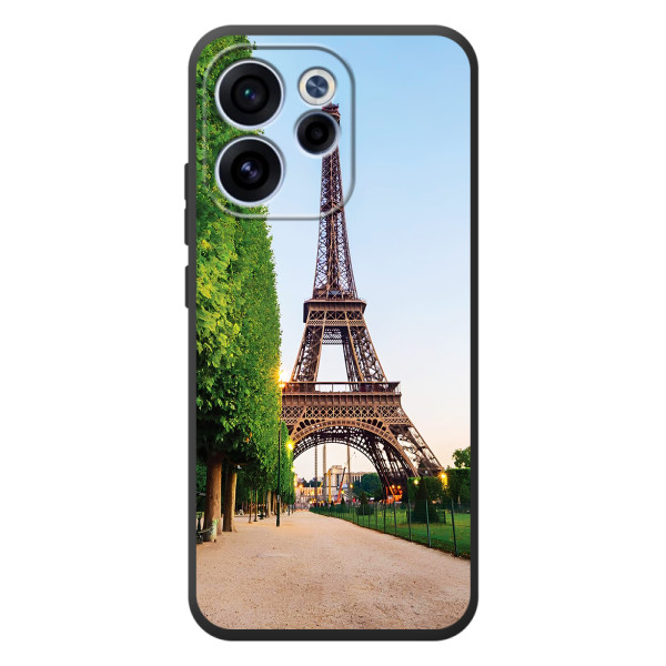 Чохол Ейфелева Вежа OPPO Reno 15 F - (AlphaPrint) – Дорога до Парижу