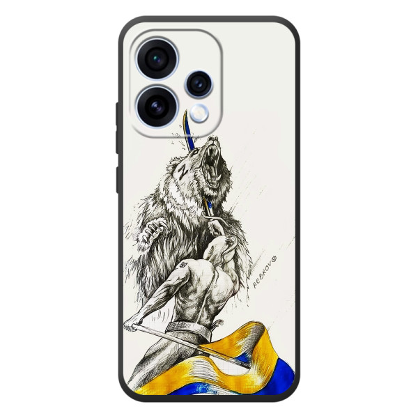 Чехлы Доброго вечора, ми за України для 

OPPO Ренo 15 
 (AlphaPrint) – Победа