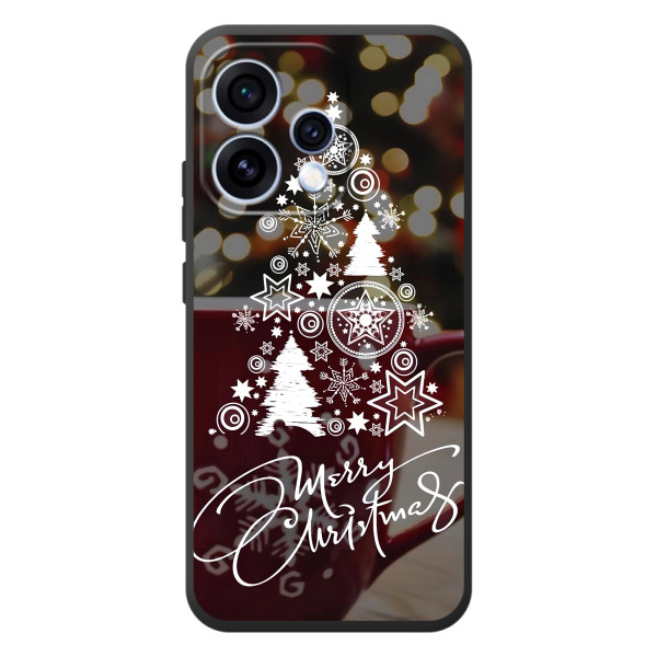Рождественские Чехлы для OPPO Reno 15 (VPrint) – Елочка узорная