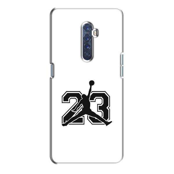 Чохли для Oppo Reno 2 - з картинкою JORDAN (AlphaPrint) – Jordan 23