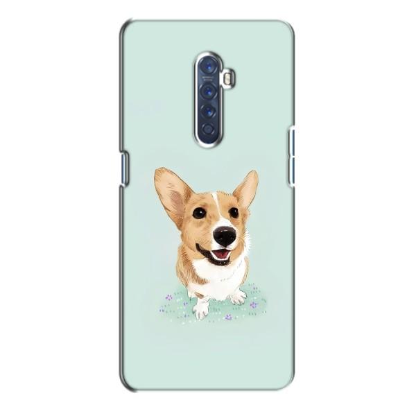 Чохли з собаками для Oppo Reno 2 (VPrint) – Коргі