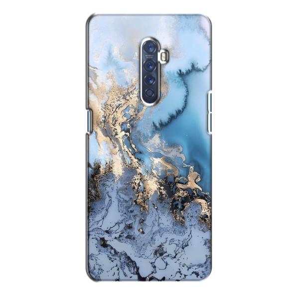 Мраморний чехол на Oppo Reno 2 (VPrint) – Ніжний мрамор