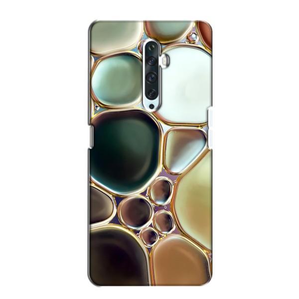 Мраморный чехол на Oppo Reno 2Z (VPrint) – Радужный Мрамор
