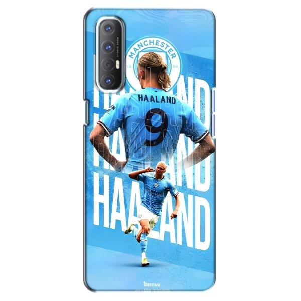 Чехлы с футболистом Ерлинг Холанд для Oppo Reno 3 Pro (AlphaPrint) – Erling Haaland