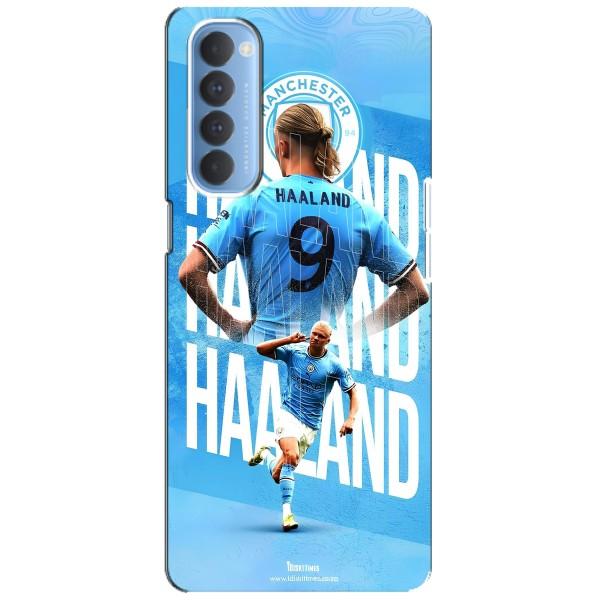 Чехлы с футболистом Ерлинг Холанд для Oppo Reno 4 Pro (AlphaPrint) – Erling Haaland