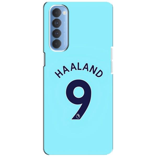 Чехлы с футболистом Ерлинг Холанд для Oppo Reno 4 Pro (AlphaPrint) – Ерлинг Холанд 9