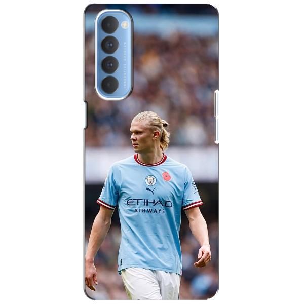 Чехлы с футболистом Ерлинг Холанд для Oppo Reno 4 Pro (AlphaPrint) – Эрлинг Холанд