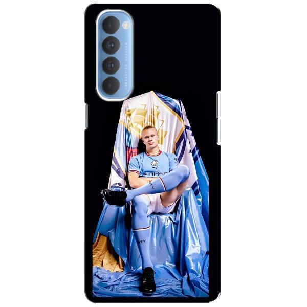 Чехлы с футболистом Ерлинг Холанд для Oppo Reno 4 Pro (AlphaPrint) – футболист Холанн