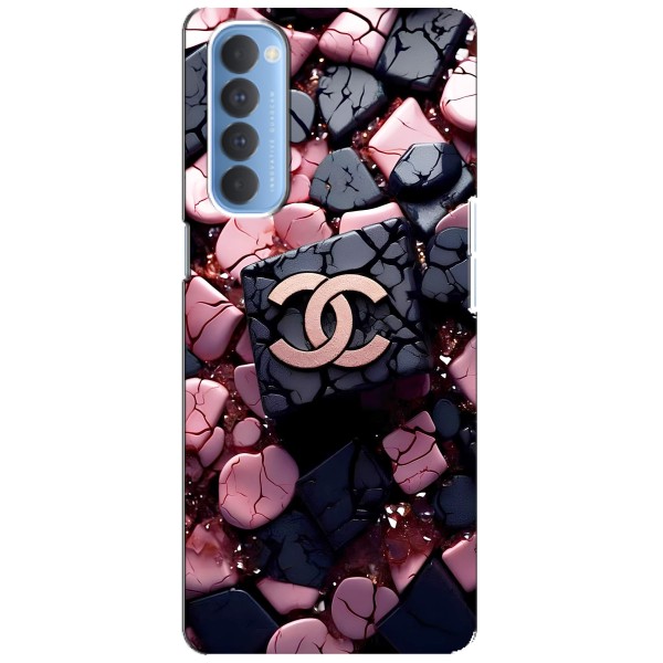 Чехол (Dior, Prada, YSL, Chanel) для Oppo Reno 4 Pro – Шанель