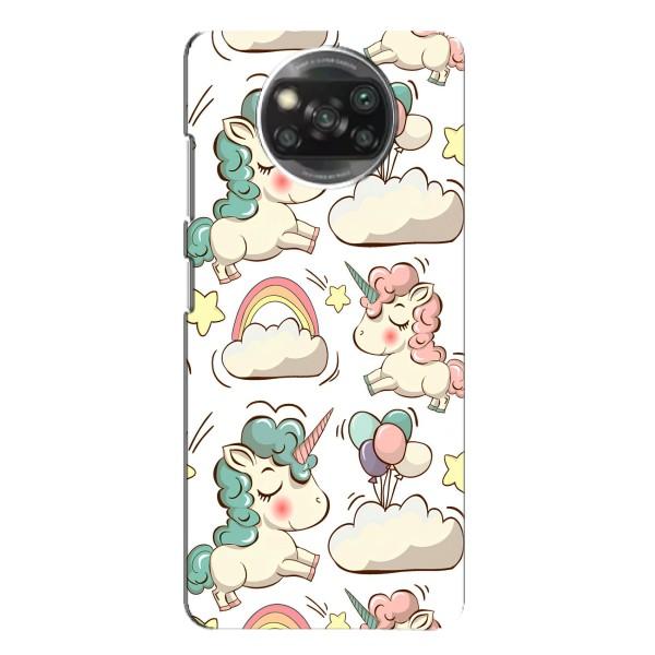 Чохол для Оппо Рено 4 - (Єдинорожки - Новинки) (AlphaPrint) – Єдиноріжки