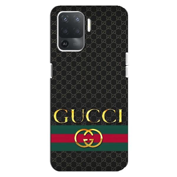Чохли  GUCCI для OPPO Reno 5 Lite 
				 літерами та цифрами українською: ОППО Рено 5 Лайт (AlphaPrint) – Gucci оригінал