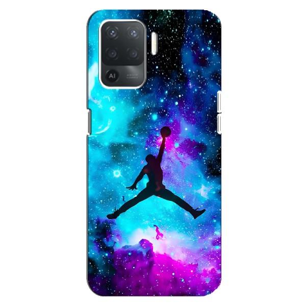 Чохли для OPPO Reno 5 Lite - з картинкою JORDAN (AlphaPrint) – Яскравий Джордан