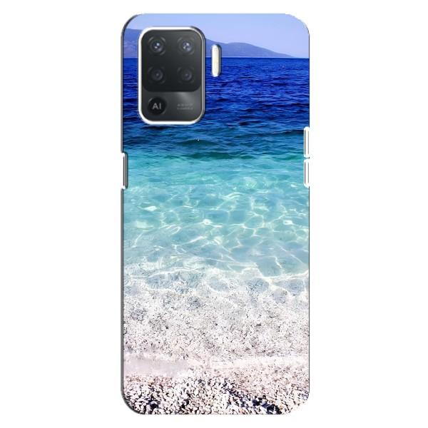 Силіконовий чохол з КАРТИНКАМИ літо для OPPO Reno 5 Lite (AlphaPrint) – Море