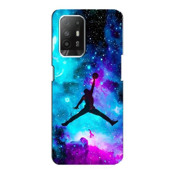 Чехлы для Oppo Reno 5z - с картинкой JORDAN (AlphaPrint) – Яркий Джордан