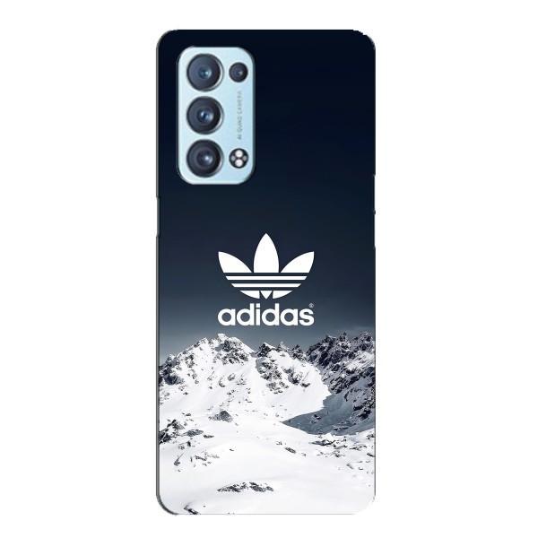 Чехлы Адидас для Oppo Reno6 Pro Plus 5G (AlphaPrint) – Адидас в горах
