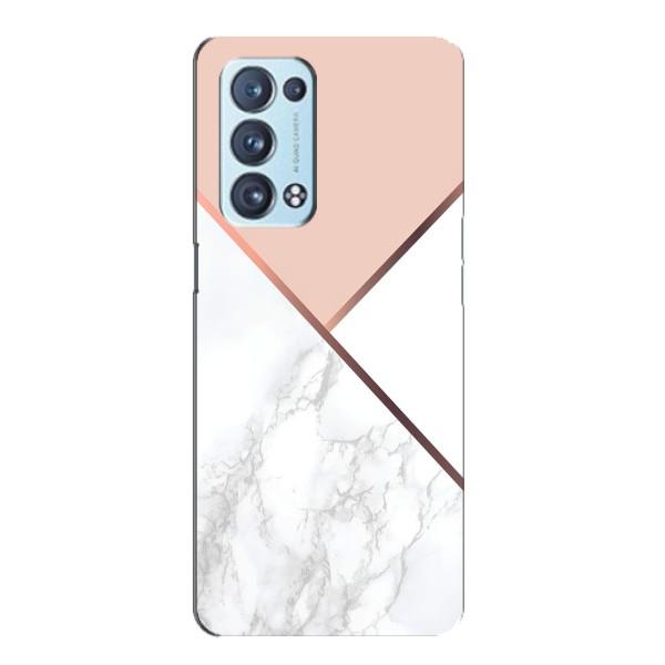 Мраморный чехол на Oppo Reno6 Pro Plus 5G (VPrint) – Тройной мрамор