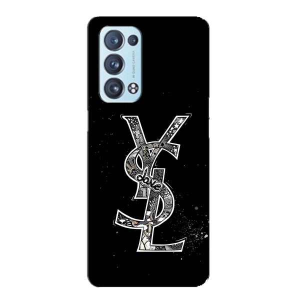 Чохол (Dior, Prada, YSL, Chanel) для Oppo Reno6 Pro 5G – YSL