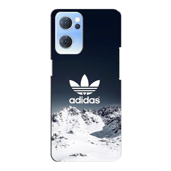 Чохли Адидас для Oppo Reno7 5G (AlphaPrint) – Адідас в горах