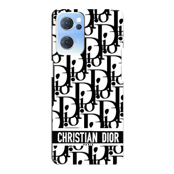Чехол (Dior, Prada, YSL, Chanel) для Oppo Reno7 5G – Christian Dior