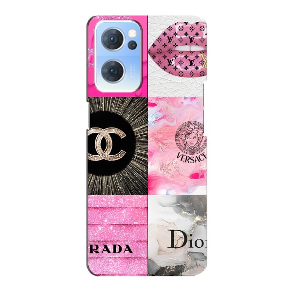 Чехол (Dior, Prada, YSL, Chanel) для Oppo Reno7 5G – Модница