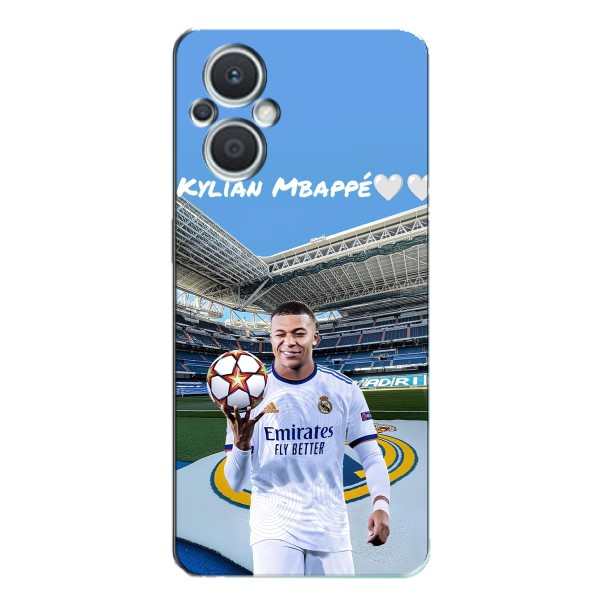 Чохол (TPU) з Футболістом на Oppo Reno7 Lite (5G) – Mbappe Real