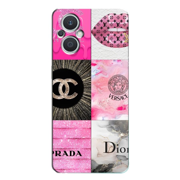 Чохол (Dior, Prada, YSL, Chanel) для Oppo Reno7 Lite (5G) – Модніца