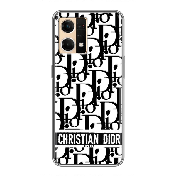 Чехол (Dior, Prada, YSL, Chanel) для Oppo Reno7 Pro 5G – Christian Dior