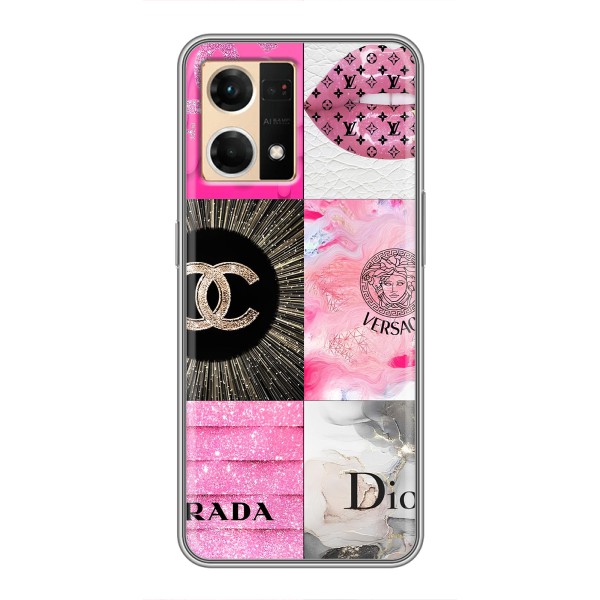 Чехол (Dior, Prada, YSL, Chanel) для Oppo Reno7 Pro 5G – Модница