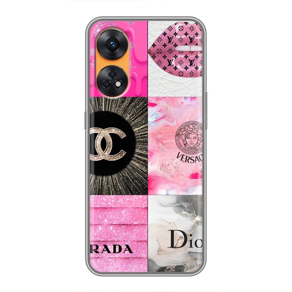 Чохол (Dior, Prada, YSL, Chanel) для Oppo Reno 8T – Модніца