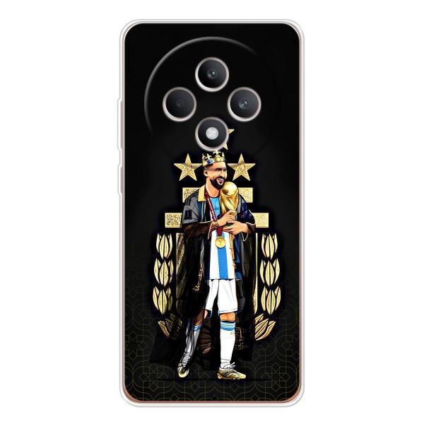 Чохли для OPPO Reno12 FS (Leo чемпіон) (AlphaPrint) – Мессі Король