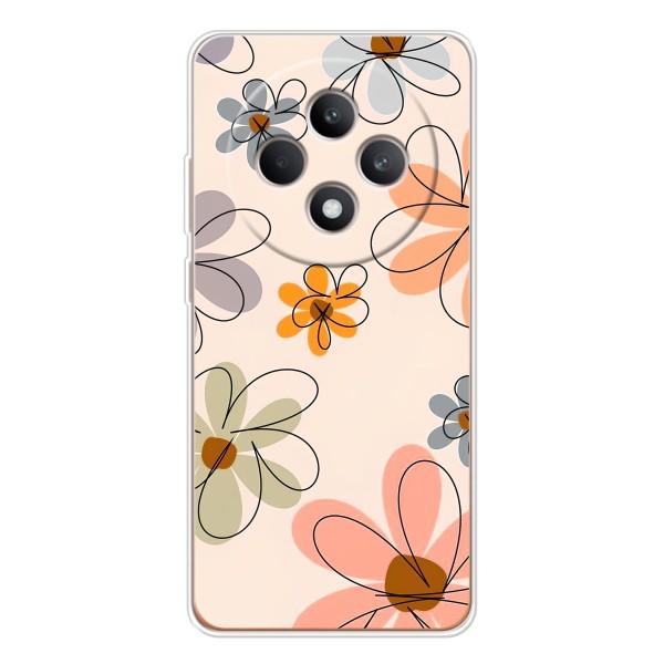 Чохол з квітковим принтом на Рено 12 ФС – Кольорові квіти