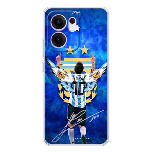 Чохли для OPPO Reno13 F (Leo чемпіон) (AlphaPrint) – Мессі збірна