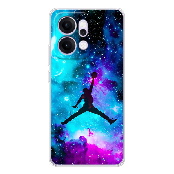 Чехлы для OPPO Reno14 Pro - с картинкой JORDAN (AlphaPrint)