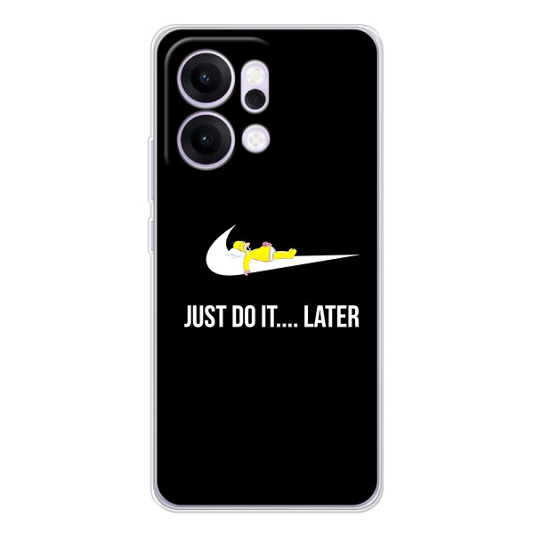 Чехол с логотипом Найк на OPPO Reno14 Pro – Nike just do it