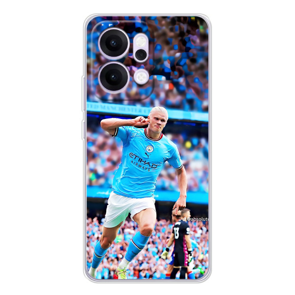 Чехлы с футболистом Ерлинг Холанд для OPPO Reno14 (AlphaPrint)