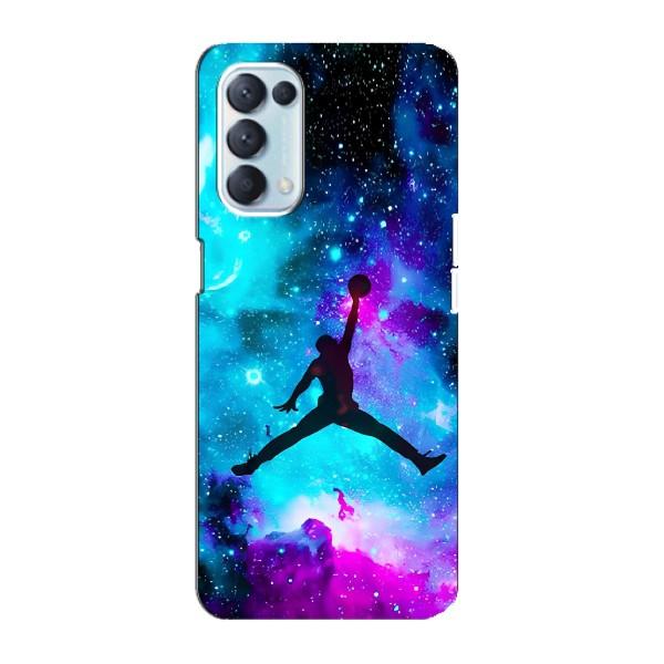 Чохли для Oppo Reno5 4G - з картинкою JORDAN (AlphaPrint) – Яскравий Джордан