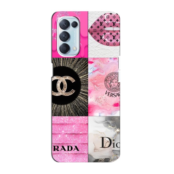 Чохол (Dior, Prada, YSL, Chanel) для Oppo Reno5 4G – Модніца