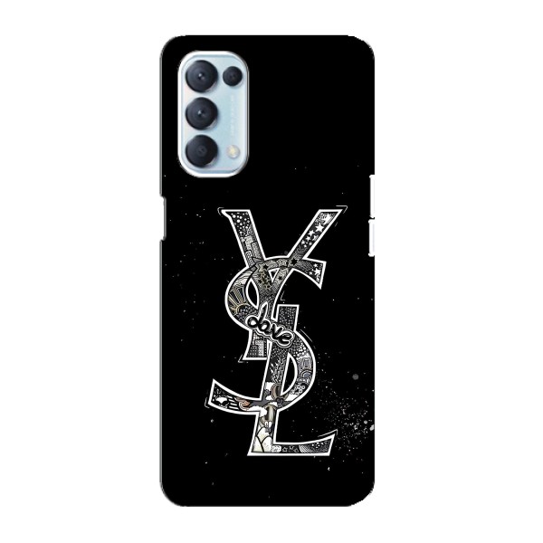 Чохол (Dior, Prada, YSL, Chanel) для Oppo Reno5 4G – YSL