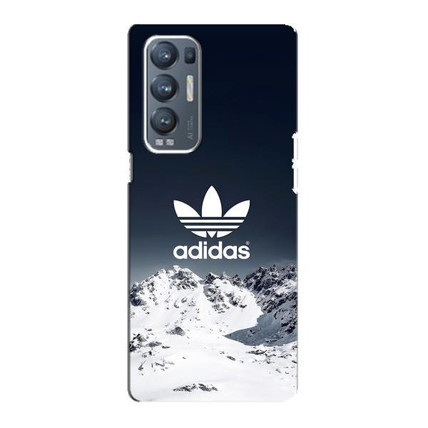 Чехлы Адидас для Oppo Reno5 Pro Plus 5G (AlphaPrint) – Адидас в горах