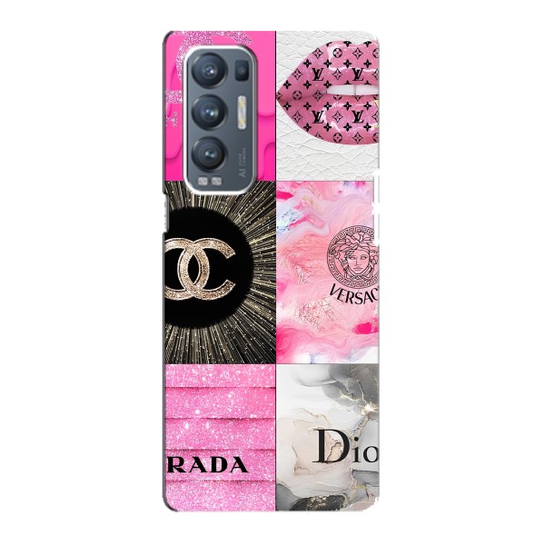 Чехол (Dior, Prada, YSL, Chanel) для Oppo Reno5 Pro Plus 5G – Модница
