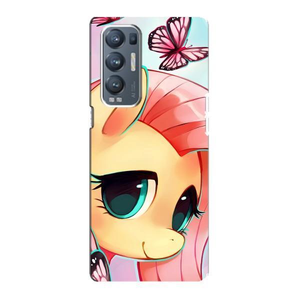 Чехол для Оппо Рено 5 Про Плюс (5G) - (Единорожки - Новинки) (AlphaPrint) – Племя единорогов