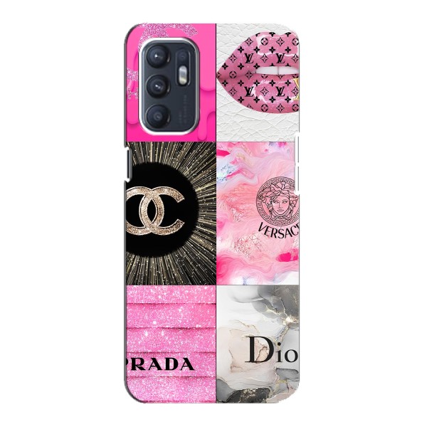 Чехол (Dior, Prada, YSL, Chanel) для Oppo Reno6 4G – Модница