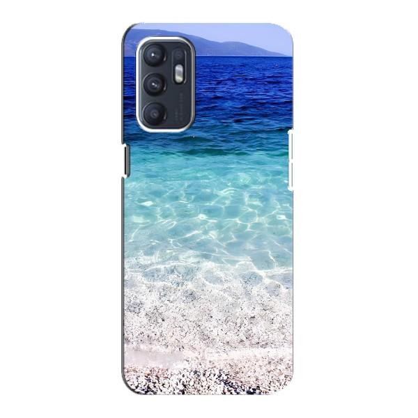 Силіконовий чохол з КАРТИНКАМИ літо для Oppo Reno6 5G (AlphaPrint) – Море